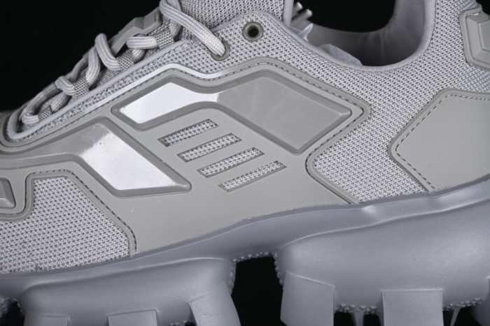 Prada Cloudbust Air Thunder Lifestyle Low-Top Sneakers with Anti-Slip and Wear-Resistant Design - 2EG293