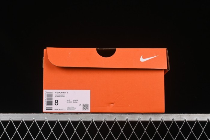 Nike Zoom Fly 6 Ultra-Lightweight Running Shoes with React Foam and Carbon Fiber Plate - HV4366-072