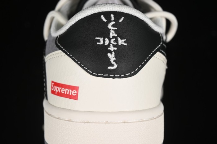 Nike Travis Scott x Fragment Design x Air Jordan 1 Low OG SP AJ1 Supreme Collaboration - SJ0086-132