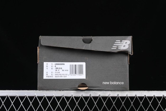 New Balance 9060 Retro Casual Running Shoes with ABZORB Cushioning Technology - U9060BRN