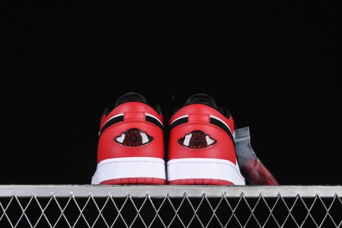 Nike Air Jordan 1 Low  White Black Gym Red  Retro Casual Sneakers - IB8971-106