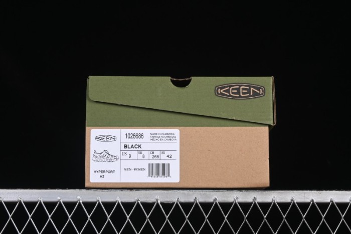 Keen Newport H2 Outdoor Sports Water Sandals with Toe Protection - 1026686BLACK