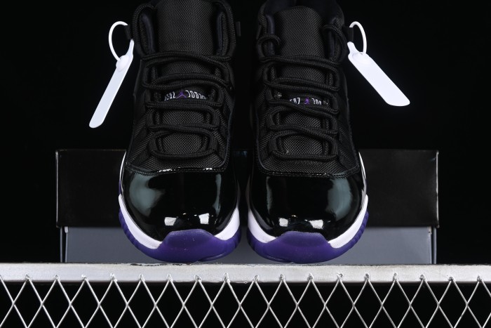 Nike Air Jordan 11 Retro Basketball Shoes with Patent Leather and Carbon Fiber Plate - CT8812-999