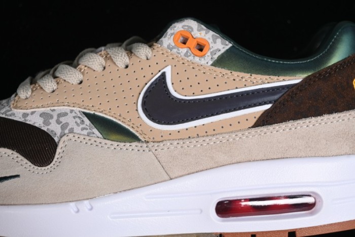 Nike Air Max 1 Retro Running Shoes with Half-Sole Air Cushion - HQ2640-200 1