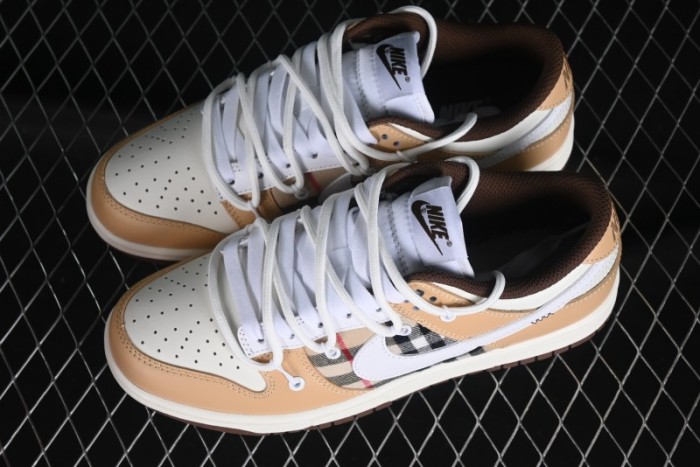 Nike Dunk Low Plaid Variation Retro SB Lace-Up Low-Top Casual Sneakers - DD1503-124 1