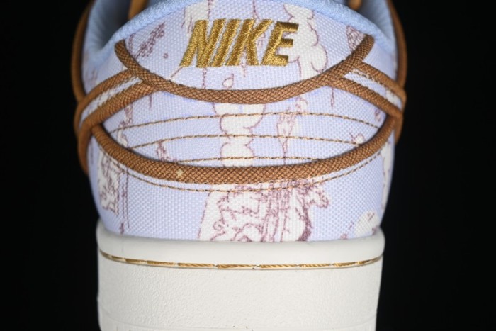 Nike SB Dunk Low Premium  Pastoral Print  Skateboarding Shoes - FN5880-001 1