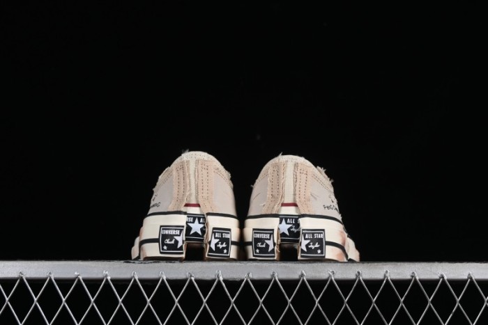 Feng Chen Wang Converse Chuck 70 Low 2-in-1 Deconstructed Canvas Sneakers - A07718C 1