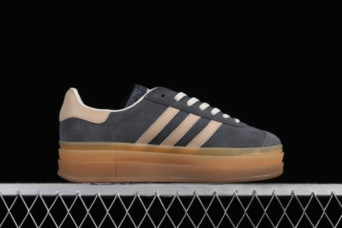 Adidas Originals Gazelle Bold IE0428 Low-Top Sneakers with Thick Sole for Casual Wear Anti-Slip and Durable - IE0428 1