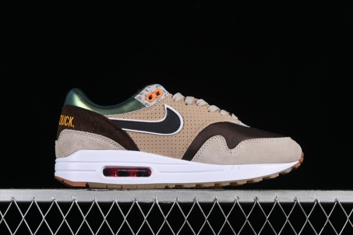 Nike Air Max 1 Retro Running Shoes with Half-Sole Air Cushion - HQ2640-200 1