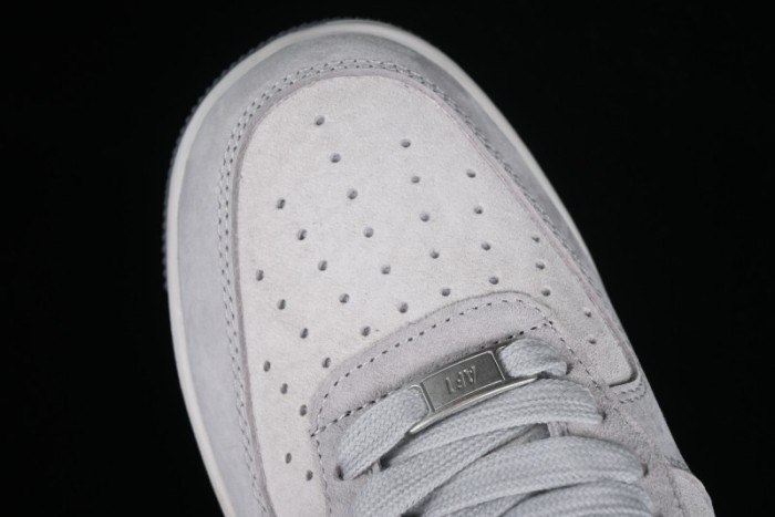 Nike Air Force 1 '07 Low The North Face CDG Collaboration - Light Grey Pigskin Low-Top Casual Sneakers - HD1968-016 1