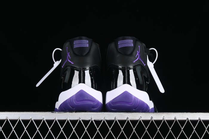 Nike Air Jordan 11 Retro Basketball Shoes with Patent Leather and Carbon Fiber Plate - CT8812-999