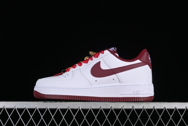 Nike Air Force 1 '07 Low Casual Sneakers with Full-Length Air Cushion - FV5948-105 1