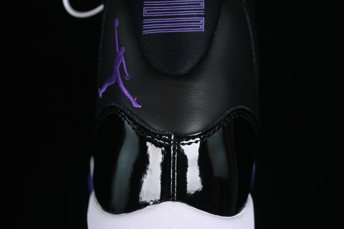 Nike Air Jordan 11 Retro Basketball Shoes with Patent Leather and Carbon Fiber Plate - CT8812-999