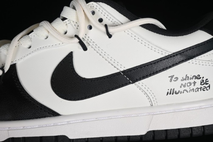 Nike Dunk Retro Saml Panda Mischief Low-Top Casual Sneakers with SB Lace and Retro Black-White Design - DD1391-100 1
