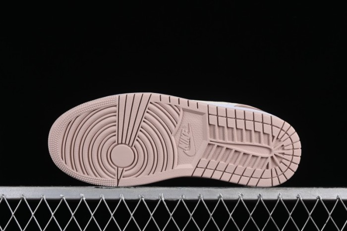 Nike Air Jordan 1 Low AJ1 White Pink Low-Top Casual Sneakers - DC0774-120