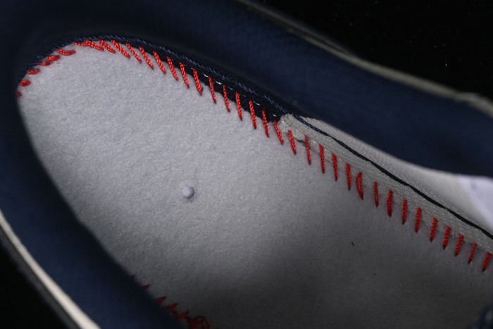 Nike Air Force 1 '07 Low Stussy Collaboration Dark Blue Mini Swoosh Casual Sneakers - HH7518-061