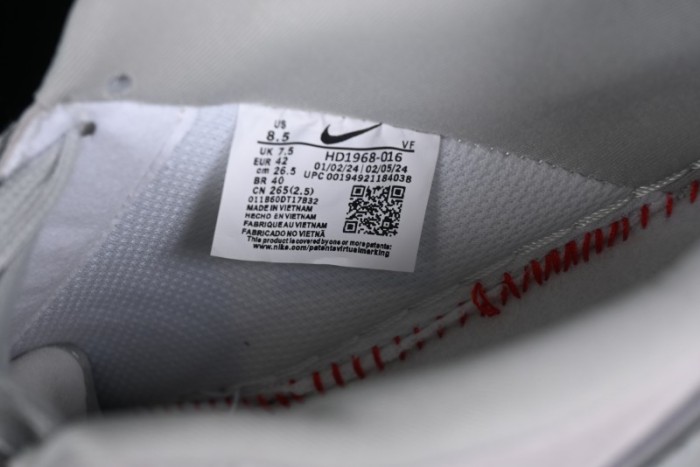 Nike Air Force 1 '07 Low The North Face CDG Collaboration - Light Grey Pigskin Low-Top Casual Sneakers - HD1968-016 1