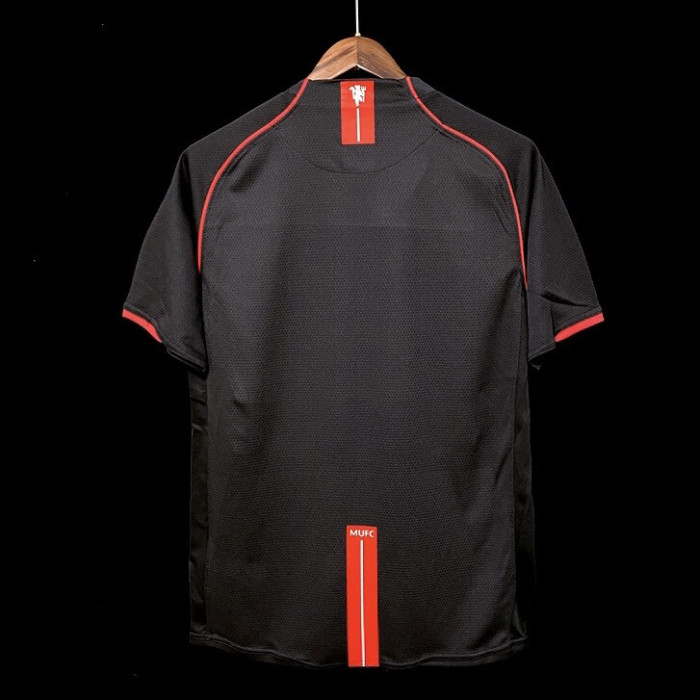 Retro 07/08 Man United Away Black Jersey
