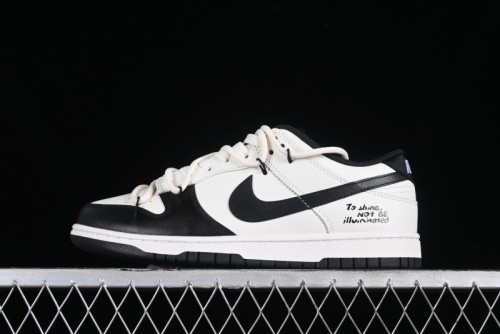 Nike Dunk Retro Saml Panda Mischief Low-Top Casual Sneakers with SB Lace and Retro Black-White Design - DD1391-100 1
