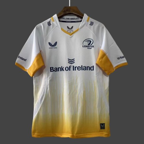 25/26 Leinster Rugby White with Yellow Gradient Jersey