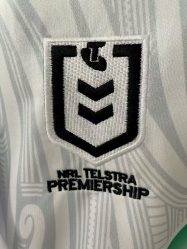 25/26 New Zealand Warriors White with Māori Heritage Jersey