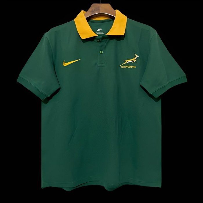 2026 South Africa Green Polo Rugby Jersey