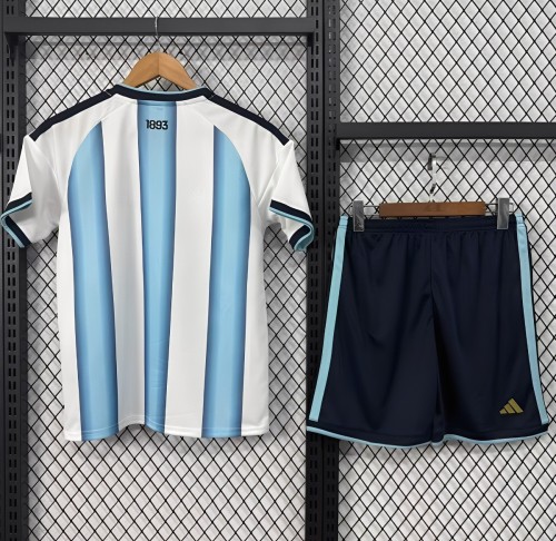 2026 Kids Argentina Home Jersey