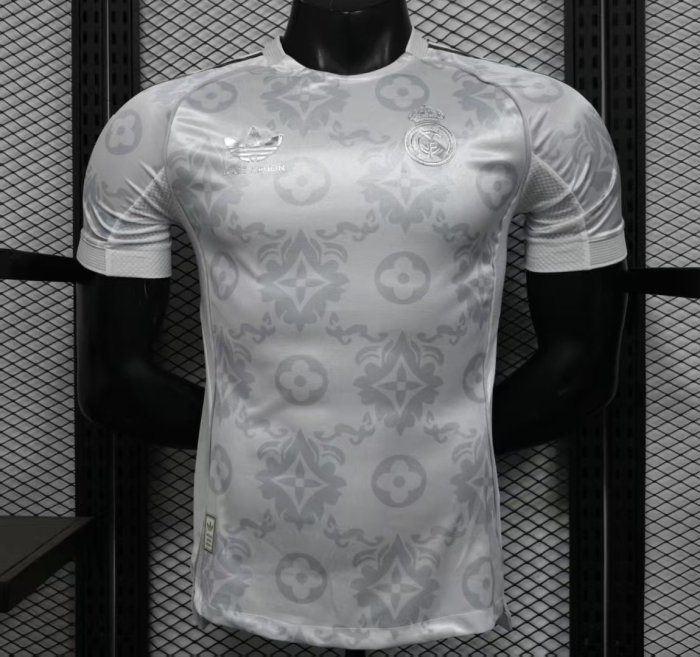 25/26 Player Version  Real Madrid Special Edition White Jersey