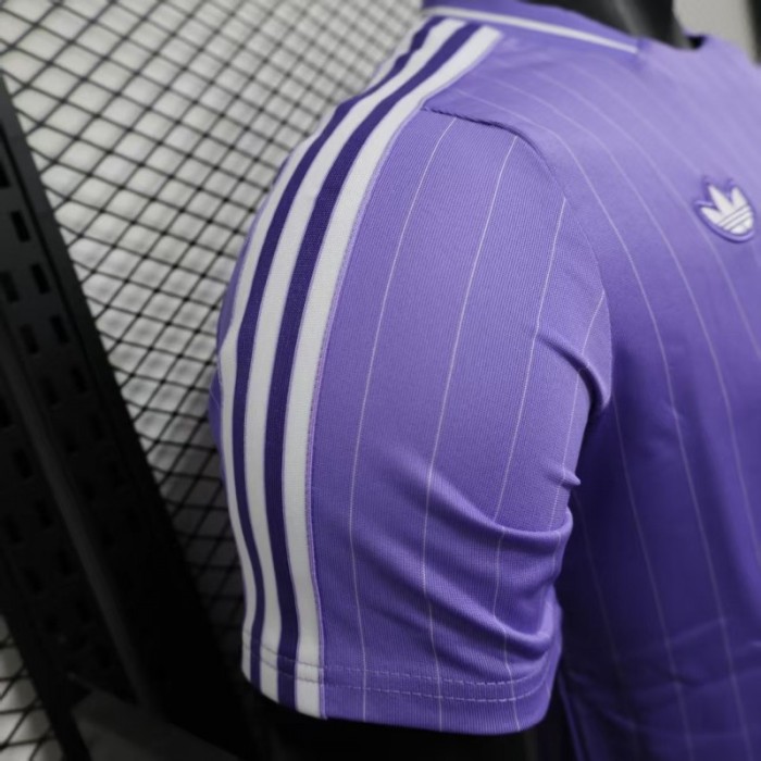 Player Version 25/26 Real Madrid Purple Adidas Original Jersey