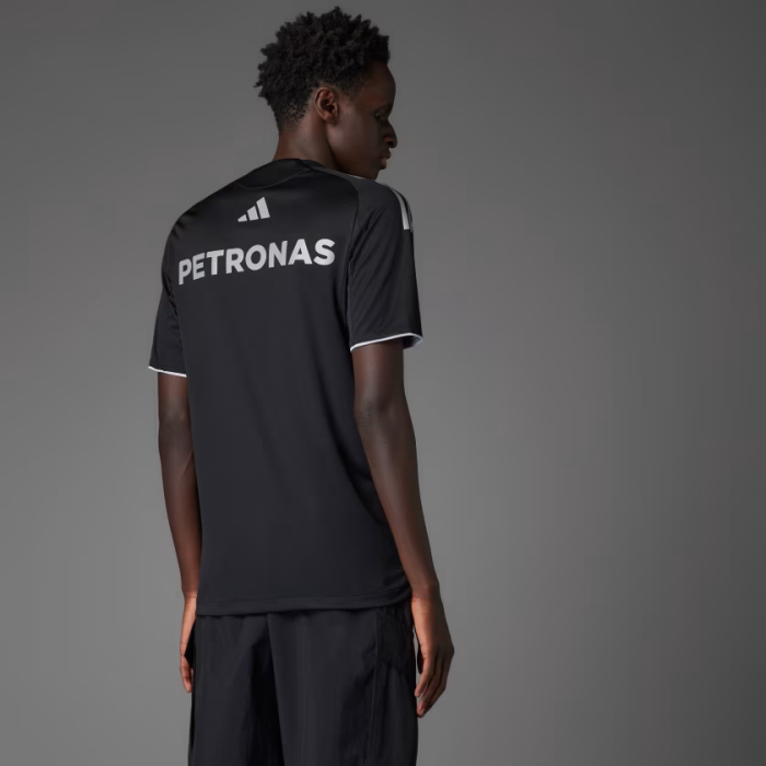 25/26  F1  Mercedes-AMG Petronas Black with White Stripes Training Jersey