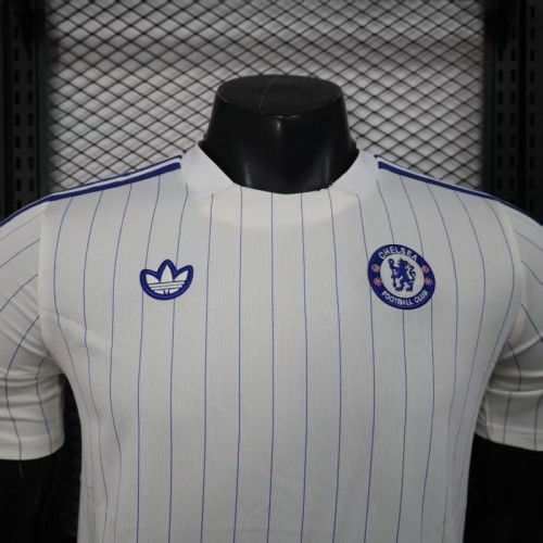 Player Version 25/26 Chelsea White Adidas Original Casual Jersey