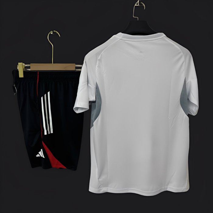 25/26 Benfica White Short Sleeve Jersey+Shorts