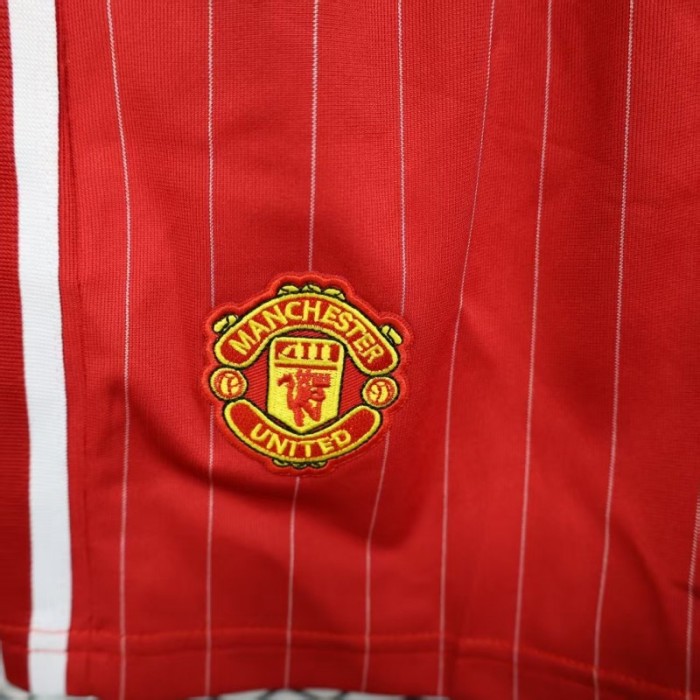 Player Version 25/26 Manchester United Red Adidas Original Shorts