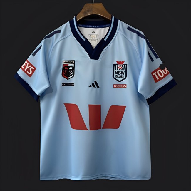 2026 NSW Blues Sky Blue with Navy Trim Jersey