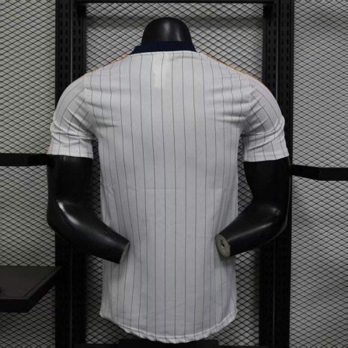 Player Version 25/26 AS Roma White Adidas Original Casual Jersey