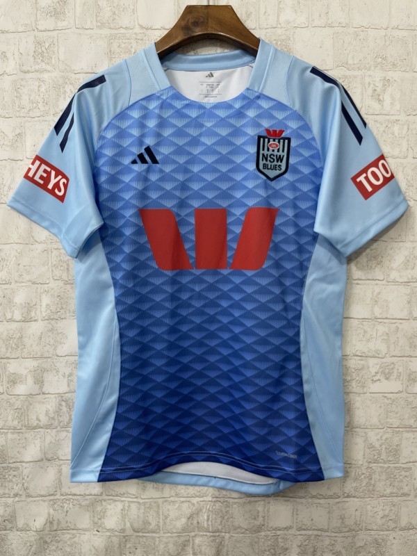 2026 NSW Blues Sky Blue to Navy Blue Gradient with Diamond Pattern Women's Jersey
