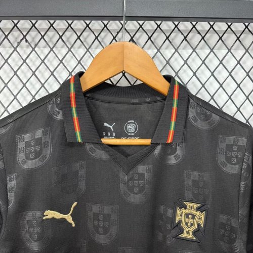 2026 Kids Portugal Black Special Edition Jersey