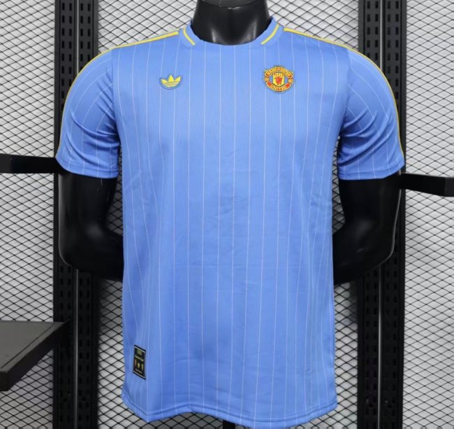 Player Version 25/26 Manchester United Sky Blue Adidas Original Jersey