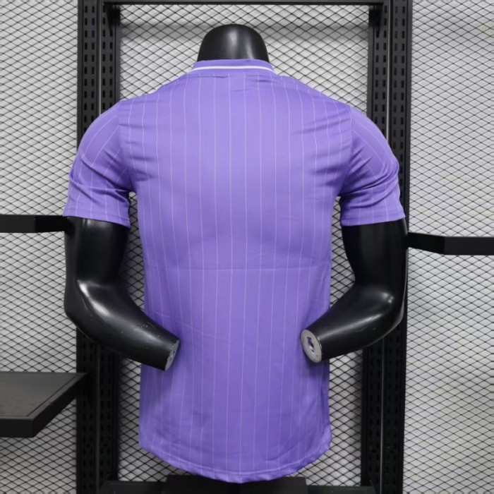 Player Version 25/26 Real Madrid Purple Adidas Original Jersey