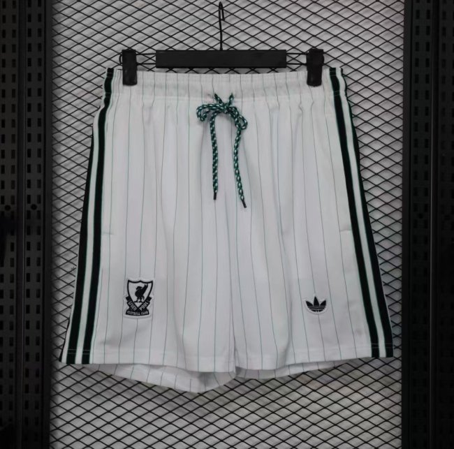 Player Version 25/26 Liverpool White Adidas Original Shorts