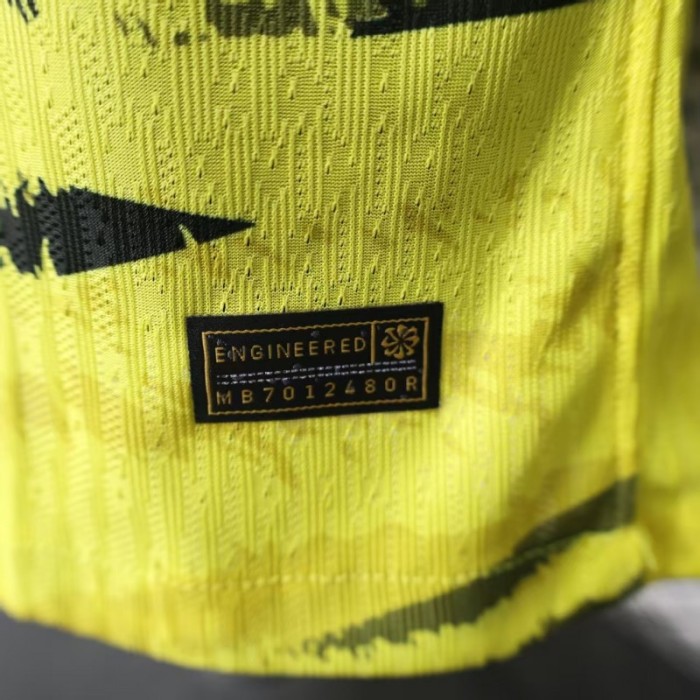 Player Version 25/26 Al-Ahli Saudi  Yellow Pre-Match Jersey