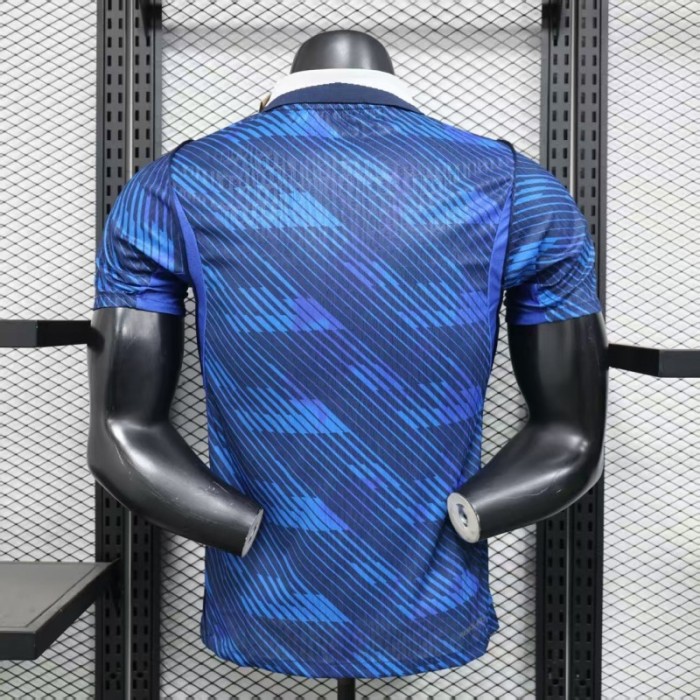 Player Version 2025 France Home Navy Blue Jersey