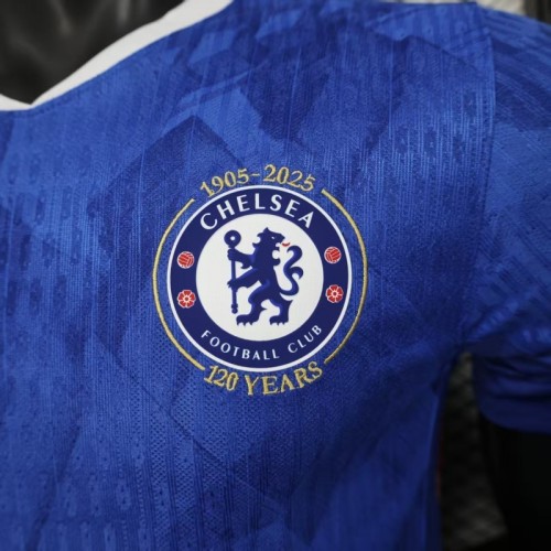 Player Version 25/26 Chelsea Blue 120Th Anniversary Jersey