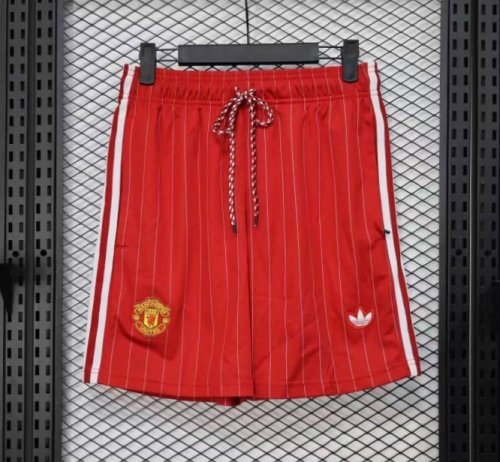 Player Version 25/26 Manchester United Red Adidas Original Shorts