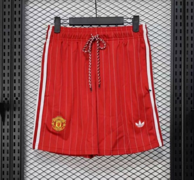 Player Version 25/26 Manchester United Red Adidas Original Shorts