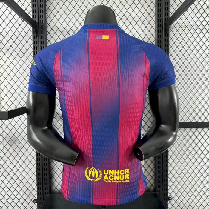 2025/26 Player Version Mens Barcelon X Ed Sheeran Home Jersey