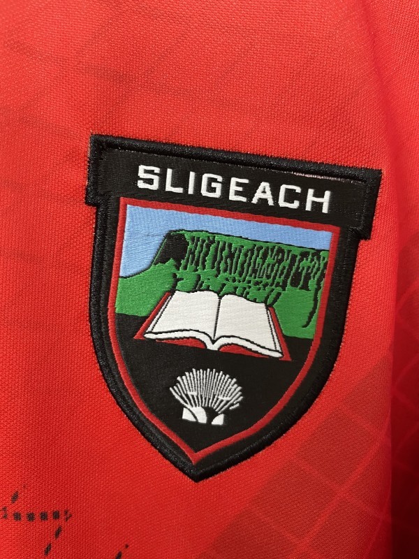 25/26 Sligo GAA Red with Black Geometric Pattern Jersey