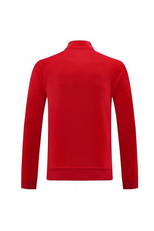 25/26 Bayern 07 Red Full Zipper Jacket+Long Pants