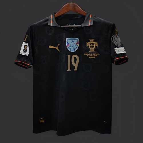 2026 Portugal WCQ Black Out Special Jersey With Full Patches