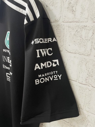2026 F1 Mercedes-AMG Petronas F1 Team Black Polo Shirt